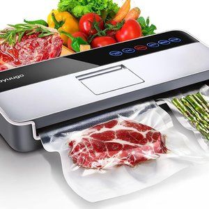 Vacuum Food Sealer Machine with External Jar and wine Kit And 10 Free Seal bags